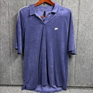 Fabletics Men's Indigo Polo Shirt